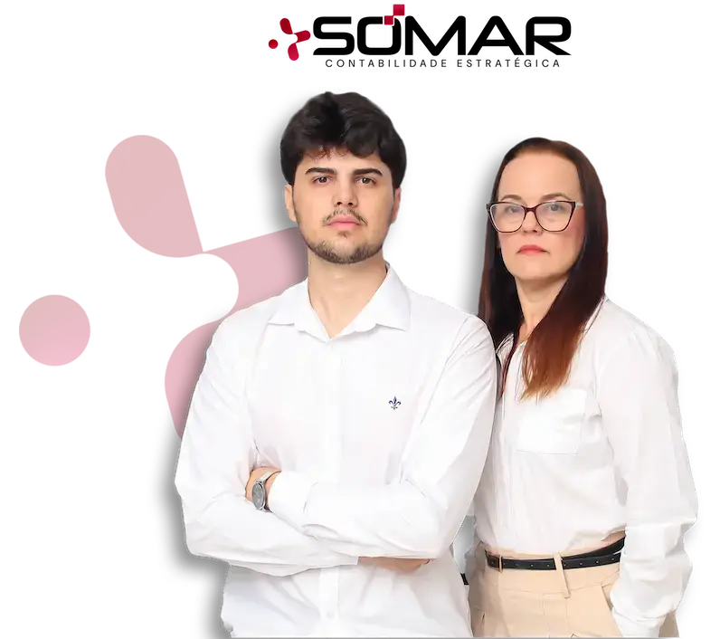 Ilustração de Sucesso Contábil